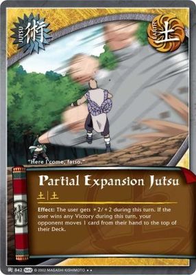 Partial Expansion Jutsu - J-842 - Rare
Naruto: Weapons of War