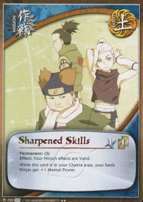 Sharpened Skills - 700 - Rare
Naruto: Path of Pain