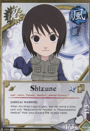 Shizune [Medical Warrior]- 1032 - Common Naruto: Tournament (Chibi) Pack 2