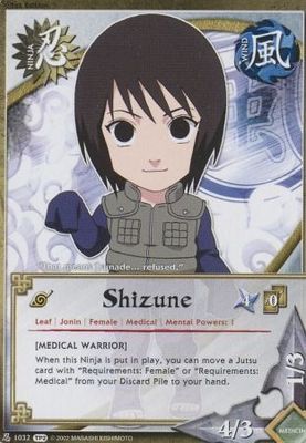 Shizune [Medical Warrior]- 1032 - Common Naruto: Tournament (Chibi) Pack 2