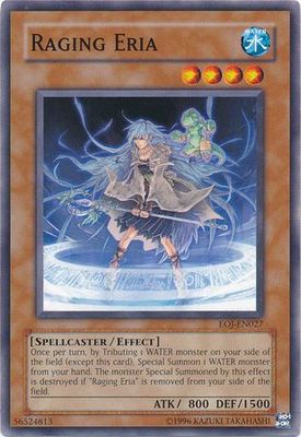 Raging Eria - EOJ-EN027 - Common Unlimited Enemy Of Justice [EOJ] Unlimited Singles