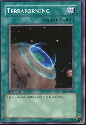 Terraforming - SDZW-EN025 - Common 1st Edition Structure Deck: Zombie World 1st Edition Singles
