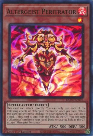 Altergeist Peritrator - DUNE-EN010 - Super Rare 1st EditionDuelist Nexus 1st Edition Singles *español*