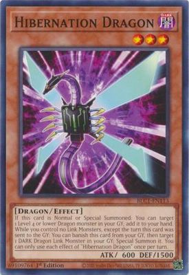 Hibernation Dragon - BLC1-EN113 - Common 1st Edition Battles of Legend: Chapter 1 1st Edition Singles