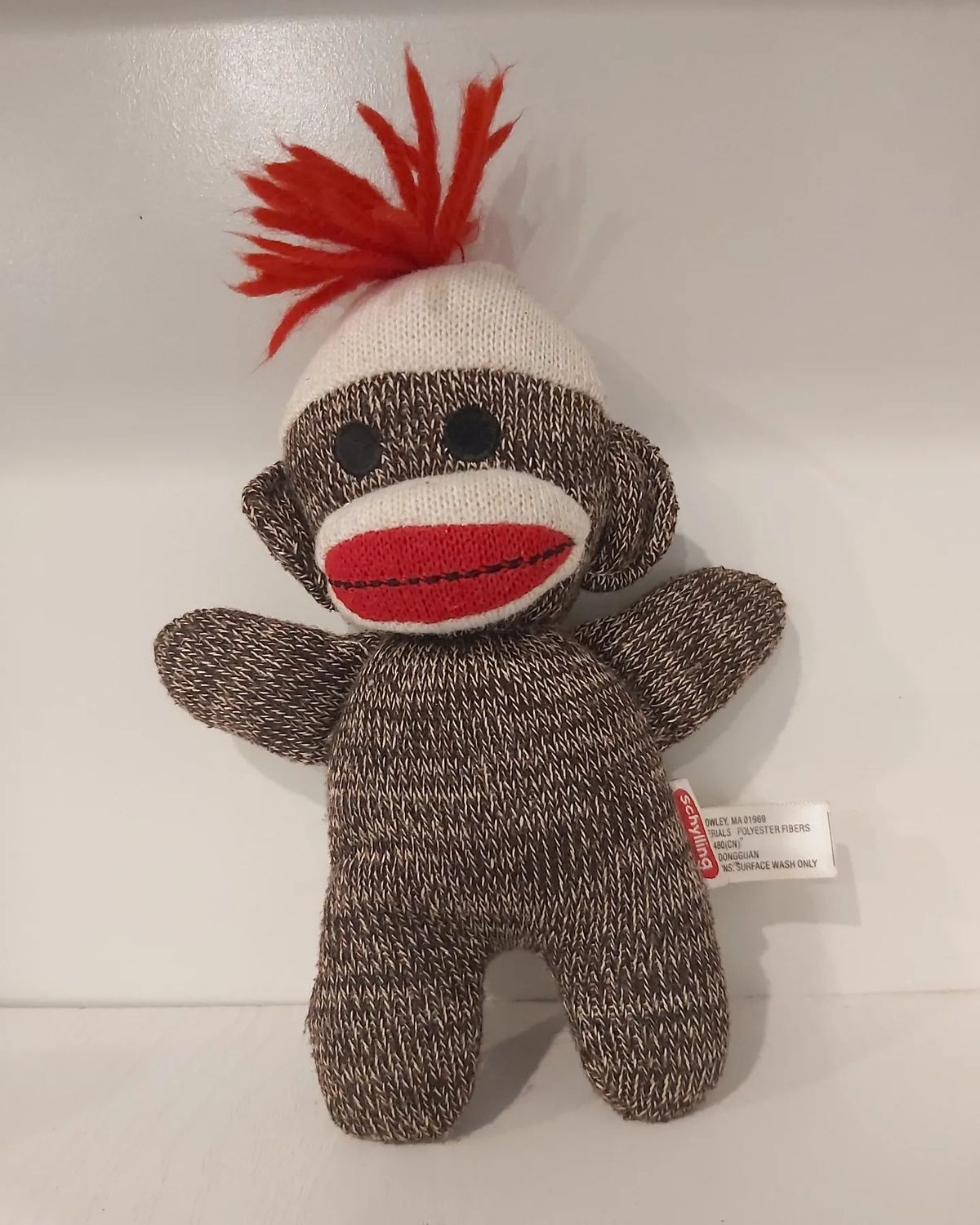 TS Peluhe Bebé Mono Schylling marrón