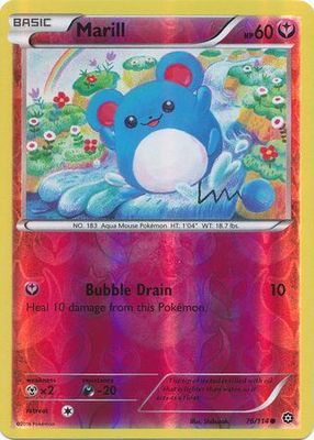 Marill - 76/114 - Common Reverse Holo XY: Steam Siege Reverse Holo Singles
