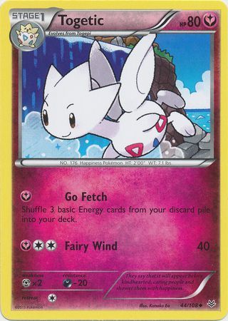 Togetic - 44/108 - Uncommon
XY: Roaring Skies Singles