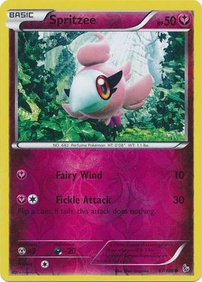 Spritzee - 67/106 - Common Reverse Holo
XY: Flashfire Reverse Holo Singles