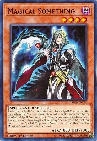 SJ Magical Something - SR08-EN010 - Common 1st Edition Structure Deck: Order of the Spellcasters Singles