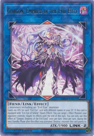 Gorgon, Empress of the Evil Eyed - MP20-EN177 - Rare 1st Edition 2020 Mega-Tin: Lost Memories 1st Edition Singles