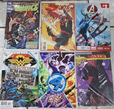 BA9 Set de Comics Avengers Fantastic Four