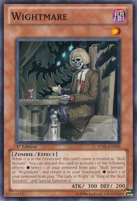 Wightmare - STBL-EN035 - Common 1st Edition
Starstrike Blast 1st Edition Singles