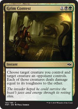 Grim Contest 153/185 Fate Reforged Singles