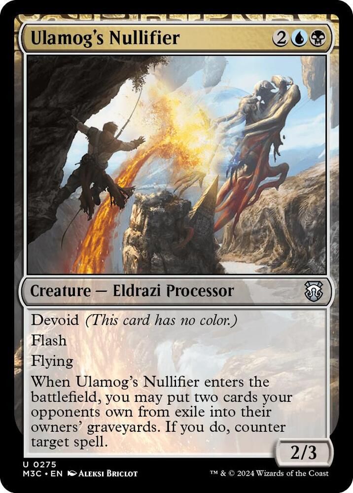 Ulamog&#39;s Nullifier 0275 - Commander: Modern Horizons 3 (M3C)
