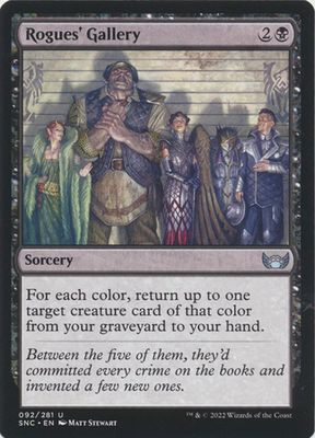 Rogues&#39; Gallery 092/281 - Streets of New Capenna Singles