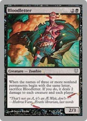 Bloodletter
Unhinged Singles