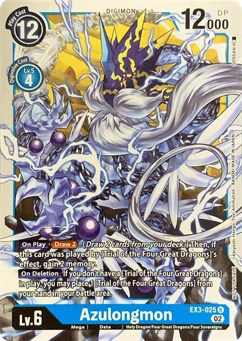 Azulongmon - Revision Pack Cards (RPC) Revision Pack Cards