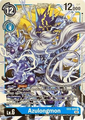 Azulongmon - Revision Pack Cards (RPC) Revision Pack Cards