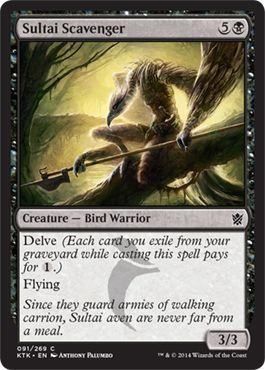 Sultai Scavenger 091/269
Khans of Tarkir Singles