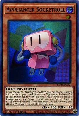Appliancer Socketroll - BLAR-EN035 - Ultra Rare 1st Edition Battles of Legend: Armageddon 1st Edition Singles