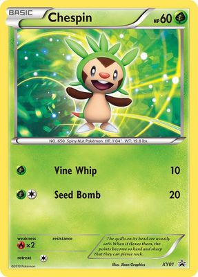 Chespin - XY01 - XY Promos (PR)
XY Promos