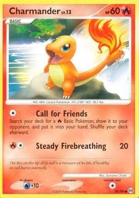Charmander - 59/99 - Common
Platinum: Arceus Singles