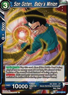 Son Goten, Baby&#39;s Minion - Vermilion Bloodline (DBS-B11)
Vermilion Bloodline Foil