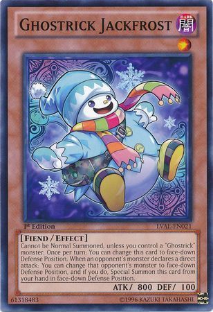 Ghostrick Jackfrost - LVAL-EN021 - Common 1st Edition Legacy of the Valiant 1st Edition Singles