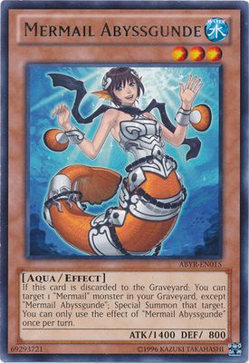 Mermail Abyssgunde - ABYR-EN015 - Rare Unlimited Abyss Rising Unlimited Singles