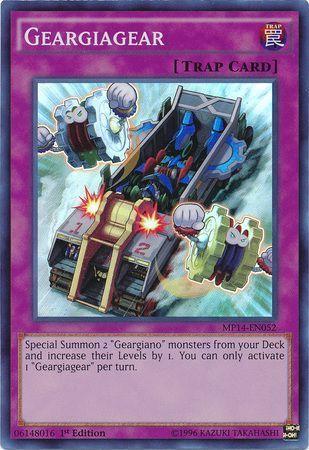 Geargiagear - MP14-EN052 - Super Rare 1st Edition Yu-Gi-Oh! 2014 Mega-Tins Singles