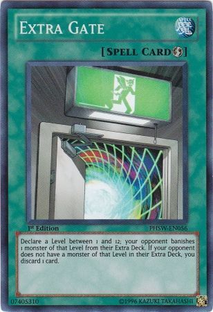 Extra Gate - PHSW-EN056 - Super Rare 1st Edition
Photon Shockwave 1st Edition Singles *Espanol*