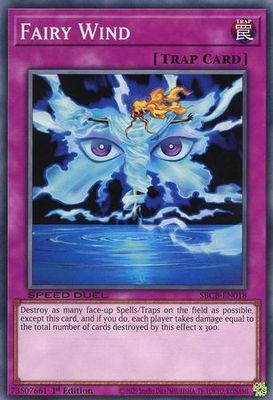Fairy Wind - SBCB-EN018 - Common 1st Edition Speed Duel Battle City Box 1st Edition Singles