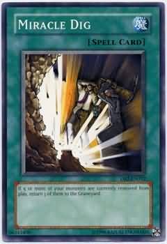 Miracle Dig - DB2-EN032 - Common Dark Beginning 2 DB2