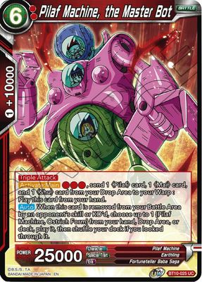 Pilaf Machine, the Master Bot - Rise of the Unison Warrior (DBS-B10)
Rise of the Unison Warrior Foil