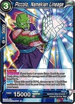 Piccolo, Namekian Lineage - Universal Onslaught (DBS-B09) Universal Onslaught