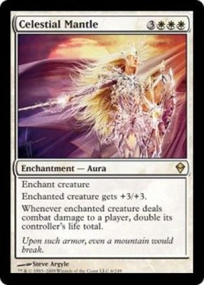 Celestial Mantle
Zendikar Singles