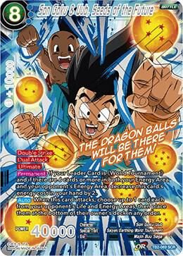 SJ Son Goku &amp; Uub, Seeds of the Future - World Martial Arts Tournament (DBS-TB02)
World Martial Arts Tournament