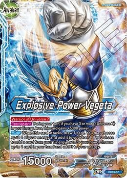 SJ Vegeta // Explosive Power Vegeta - Expansion Deck Box Set 03: Ultimate Box (DBS-BE03)
Expansion Deck Box Set 03: Ultimate Box Foil