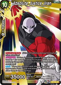 SJ Absolute Justice Jiren - Tournament of Power (DBS-TB01)
Tournament of Power Foil