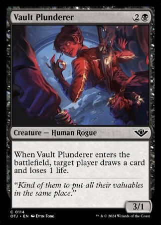 Vault Plunderer 0114 - Outlaws of Thunder Junction Singles