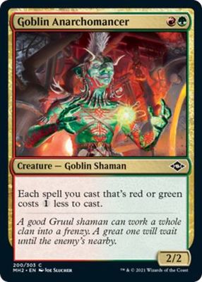 Goblin Anarchomancer 200/303
Modern Horizons 2 Singles