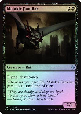 Malakir Familiar 116/274 - Foil
Battle for Zendikar Foil Singles
