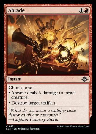 Abrade 0131 The Lost Caverns of Ixalan Singles