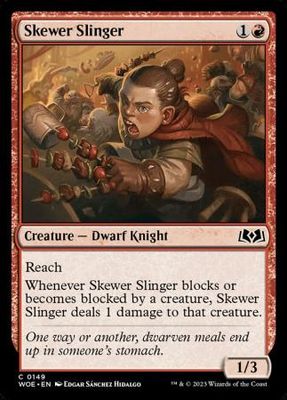 Skewer Slinger 0149 Wilds of Eldraine Singles (Español)