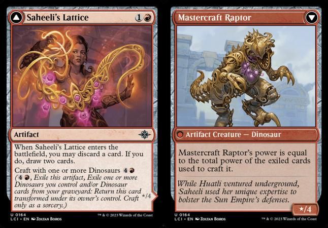 Saheeli&#39;s Lattice 0164 The Lost Caverns of Ixalan Singles