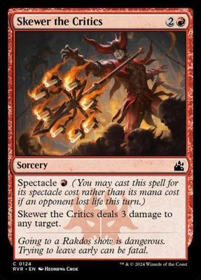 Skewer the Critics 0124
Ravnica Remastered Singles