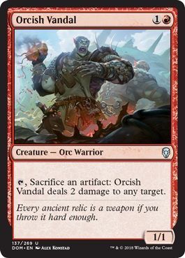 Orcish Vandal 137/269 - Dominaria Singles (espanol)