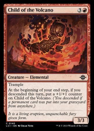 Child of the Volcano 0140 The Lost Caverns of Ixalan Singles (Español)
