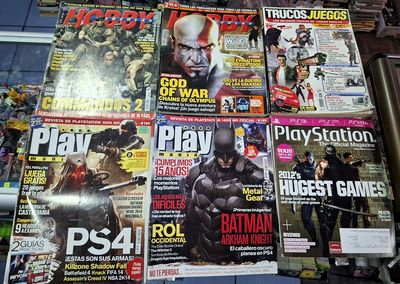 SJ Set de Revistas de Video Juegos Trucos Playstation Commandos 2