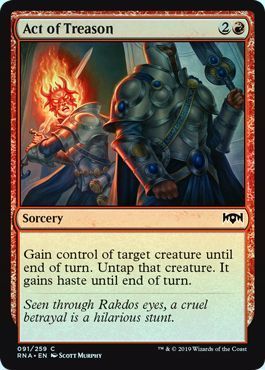 Act of Treason 091/259 - Foil Ravnica Allegiance Foil Singles